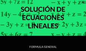 Soluciondeecuacioneslineales720167.wordpress.com thumbnail