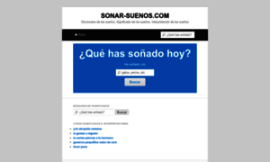 Sonar-suenos.com thumbnail