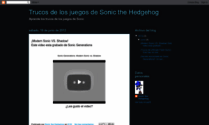 Sonicsupertrucos.blogspot.com thumbnail