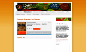 Sonidosclandestinos.blogspot.com thumbnail