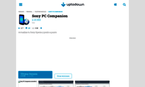 Sony-pc-companion.uptodown.com thumbnail