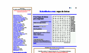 Sopadeletras.kokolikoko.com thumbnail