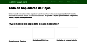 Sopladordehojas.info thumbnail