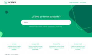 Soporte.increasecard.com thumbnail