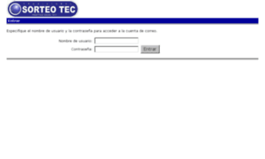 Sorteotec.itesm.mx thumbnail
