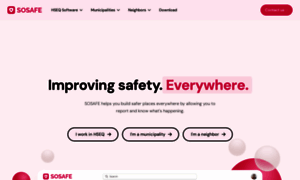 Sosafeapp.com thumbnail