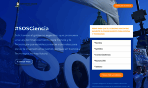 Sosciencia.leloir.org.ar thumbnail