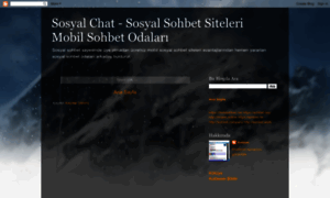 Sosyal-chat.blogspot.com thumbnail