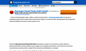 Sound-forge-audio-studio.programas-gratis.net thumbnail