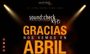 Soundcheckexpo.com.mx thumbnail
