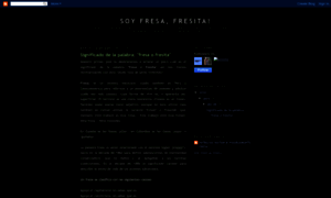 Soyfresita.blogspot.com thumbnail