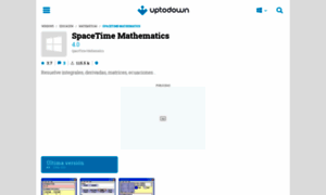 Spacetime-mathematics.uptodown.com thumbnail