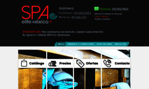 Spaelitemexico.com thumbnail