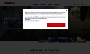 Spain.kyocera.com thumbnail
