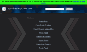 Spainfreshexporters.com thumbnail