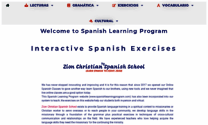 Spanishlearningprogram.com thumbnail