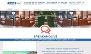 Speakandlive.com thumbnail