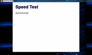 Speedtestlite.blogspot.mx thumbnail