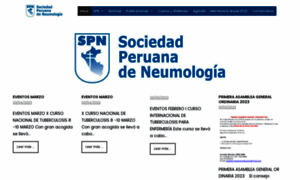 Spneumologia.org.pe thumbnail