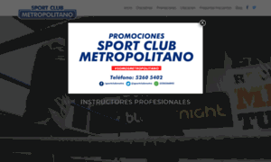 Sportclubmetropolitano.com.mx thumbnail