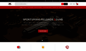 Sportsmansreloadsandguns.com thumbnail