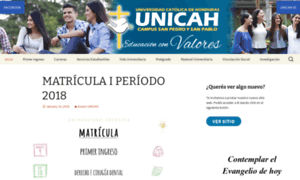 Spsp.unicah.edu thumbnail