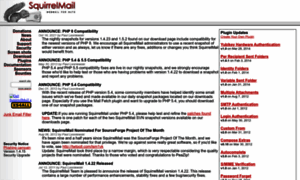 Squirrelmail.org thumbnail
