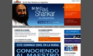 Srisri2012.org thumbnail