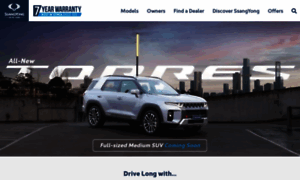 Ssangyong.com.au thumbnail