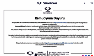 Ssangyong.com.tr thumbnail