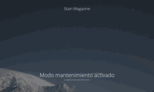 Stain-magazine.com thumbnail