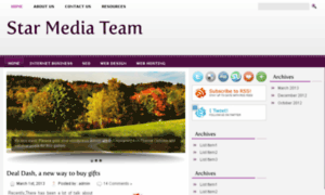 Starmedia-team.com thumbnail