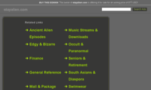Stayalien.com thumbnail