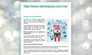 Stereojoya.com.mx thumbnail