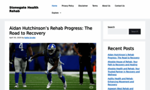 Stonegatehealthrehab.com thumbnail