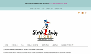 Storkladysigns.com thumbnail