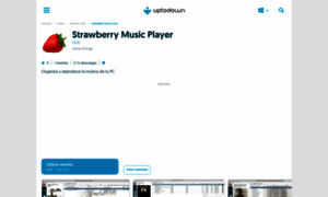 Strawberry-music-player.uptodown.com thumbnail