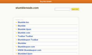 Stumblereads.com thumbnail