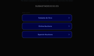 Subastadeocio.es thumbnail