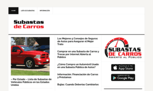 Subastasdecarros.net thumbnail