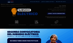 Subsidioelectrico.cl thumbnail