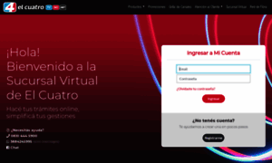 Sucursalvirtual.elcuatro.com thumbnail
