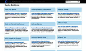 Suenosignificado.com thumbnail