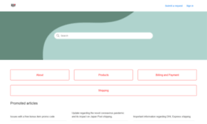Sugoimart.zendesk.com thumbnail