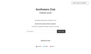 Sunflowersclub.com thumbnail