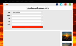 Sunrise-and-sunset.com thumbnail