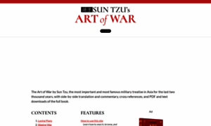 Suntzusaid.com thumbnail