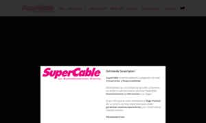 Supercable.com.ve thumbnail