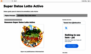 Superdatoslottoactivo.blogspot.com thumbnail