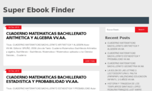 Superebookfinder.com thumbnail